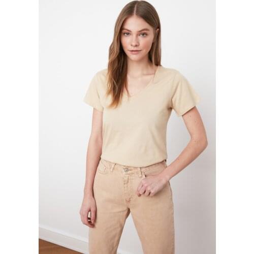 Женские футболки с коротким рукавом Trendyol China At AliExpress