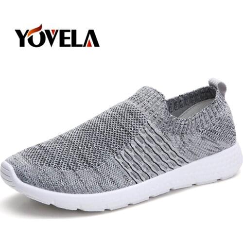 Summer Women Flats Shoes Breathable Mesh Sneakers Shoes Ballet Flats Ladies Slip on Loafers Shoes Lightweight Ladies Casual Shoe
