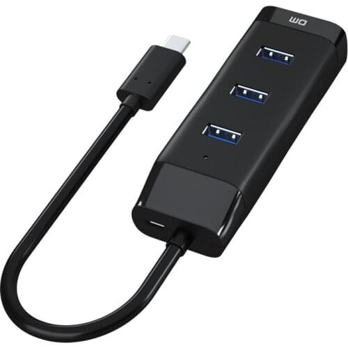 High Speed 4 Port USB 3.0 CHB037 Portable Compact Hub Adapter For PC Laptop Computer Hgih Quanlity