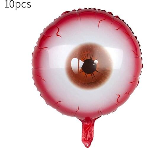 10 PCS/Set Eye Style Balloons PE Helium Foil Metallic Latex High Quality Inflatable Birthday Party Decor Fast Delivery
