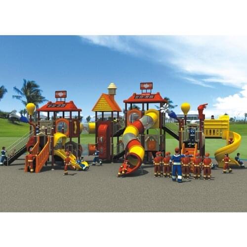 2017 color custom outdoor play structure amusement outdoor playground for kids YLW-OUT1651
