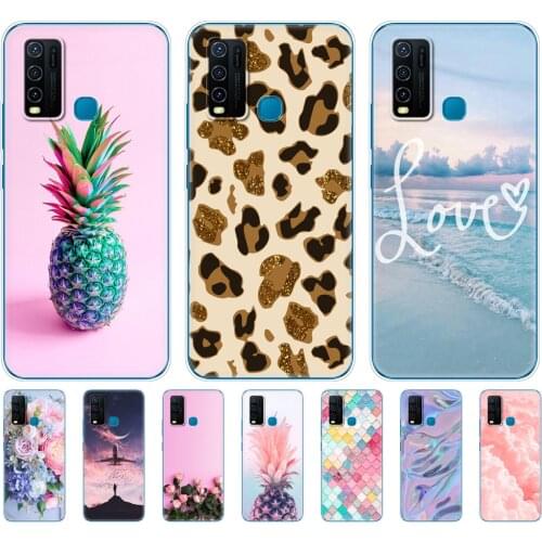 For Vivo Y30 Y50 Case Soft TPU Silicon Cover For Vivo Y 30 50 Phone Case On VivoY30 VivoY50 Coque Back Protective Bumper Shell