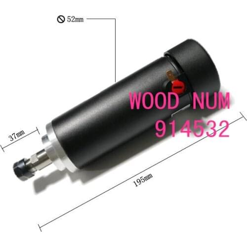 450W electric spindle air-cooled spindle motor machine engraving machine spindle