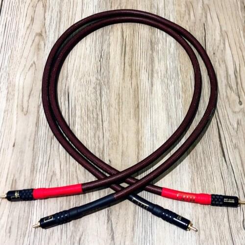 HiFi Audio RCA Cable 102 MK III Multiple Shielding OFC Copper Signal Line with 0144 Gold Plated Plug