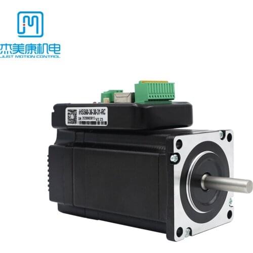 JMC Factory Direct Sales 2-Phase 36V Stepper Motor With Integrated Controller Canbus 3 N.M 4.2A Nema 24 IHSS60-36-30-31- RC