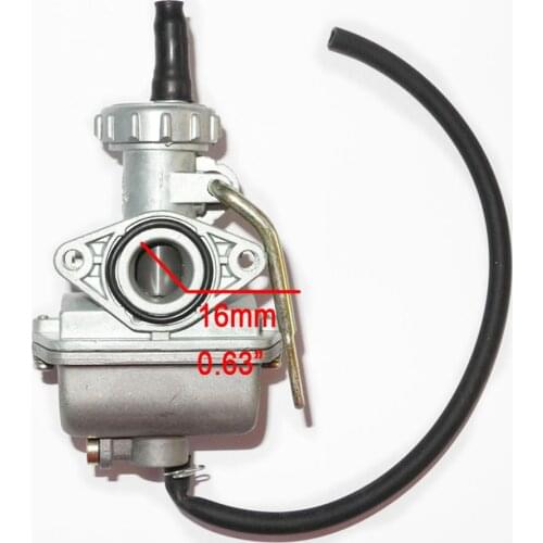 PZ16 16mm Carburetor For KEIHIN Honda Redcat 50cc 70cc 90cc ATV Quad Mini Bike Dirt Pit bike
