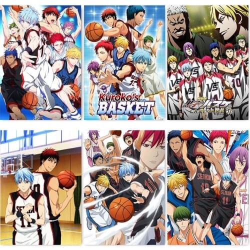 5D Diy Japanese Anime Diamond Painting Basketball Posters Diamond Embroidery Mosaic Cross Stitch Kits Home Decor