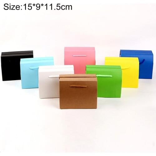 1Pcs Candy Brown Valentines Day Gift Packaging Box Wedding\Candy\Crafts\Cake\Handmade Soap Packing Gift BoxesClassic Theme