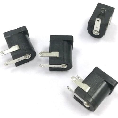 Buy 2 get 1 free 20pcs DC connector electrical power plug DC-005 5.5x2.1mm/DC-005 5.5x2.5mm terminal/DC-002 3.5x1.3mm socket