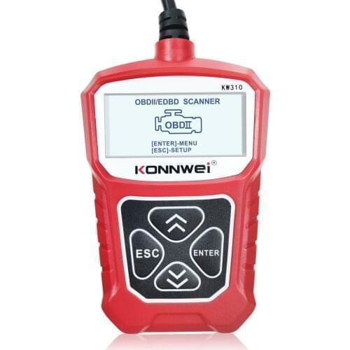 KW310 OBD2 Scanner Russian Language Car Diagnostics Tool OBD 2 Car Scanner for Auto ODB2 Car Tools Better Than ELM327