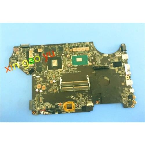 For MSI GE62VR laptop motherboard ms-16jB1 MS-16JB W/ I7-7700HQ CPU and GTX1060M motherboard 100% test OK