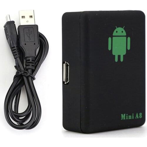 HOT Mini A8 LBS GSM Tracker Global Time GSM/LBS/GPRS Tracker Tracking Device With SOS Button For Cars Elder Kids Pets Locator