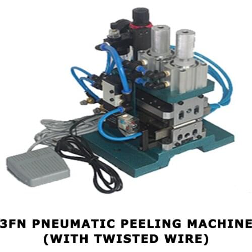 Pneumatic Wire Stripping Machine Scrap Cable Peeling Machines Multi-core Sheathed Wire Twisting Machine