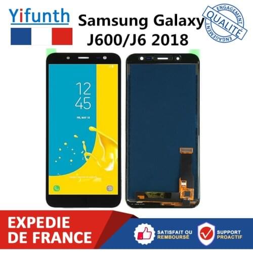 SS J600/J6 2018 Single Assembly 3D Touch Digitizer Assembly Replacement For Samsung Galaxy LCD HD Screen