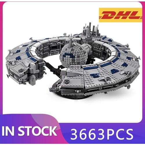 Mould King 21008 Building Blocks Star plan The Class Battleship Droid Control Ship model Assemble bricks Kids Christmas Gifts