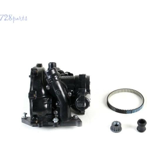 Water Pump Thermostat W/ Belt Unit Seal Fit For VW Beetle Jetta Passat Audi A3 A4 A5 A6 A8 Q3 Q5 Seat Ibiza/ST Leon Skoda 2.0T