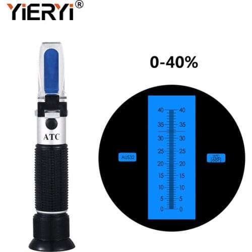 Yieryi 0-40% AdBlue Diesel Exhaust Fluid (DEF) Urea Concentration Refractometer - AUS 32 car refractometer