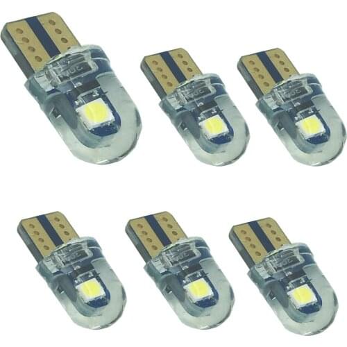 YSY 100pcs T10 LED Bulbs W5W 194 LED Lamp T10 3030 2SMD Interior Lights