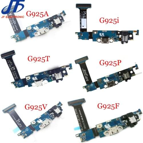 10pcs Dock Connector Charger USB Charging Port Flex Cable For Samsung Galaxy S6 edge G925A G925T G925V G925P G925i G925F G925W8