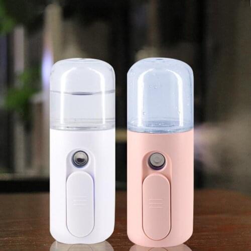 2021 30/35ML Face Steamer Nano Cold Mist Spray Air Humidifier Face Sprayer Reduce Blackhead Moisturizing Skin Care Nebulizer