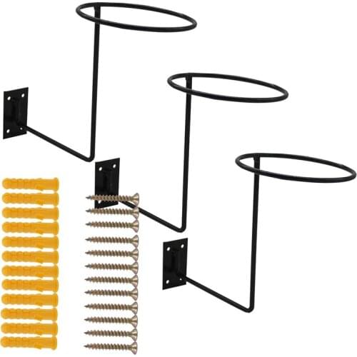 3Pcs Helmet Wall Mount Holder Motorcycle Helmet Stand Helmet Hangers Holders for Hats Caps Ball Holder Hanger