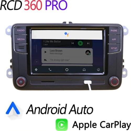 Android Auto Carplay RCD360 PRO NONAME RCD330P RCD340P 187B Radio For VW Golf 5 6 Jetta MK5 MK6 Tiguan Passat B6 B7 CC Polo 6R