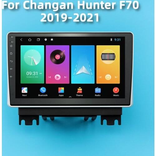 For CHANGAN Hunter F70 2019-2021 2 DIN 10.1 Inch Android Car Multimedia Player Autoradio GPS Navigation WIFI Car Stereo