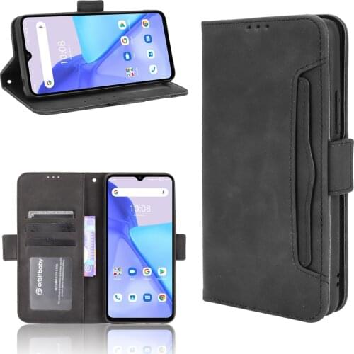 For Umidigi Power 5 Case 6.53" Multi-function card slot Leather Book Flip Design Wallet Cover For Umidigi Power5 Case