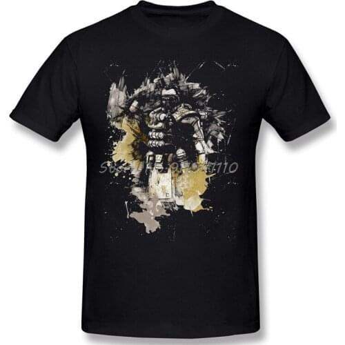 Caustic Poster Active Cloth Print Oversize T-Shirt Apex Legends Shooter Battle Royale Game Short Sleeve For Men Streetwear