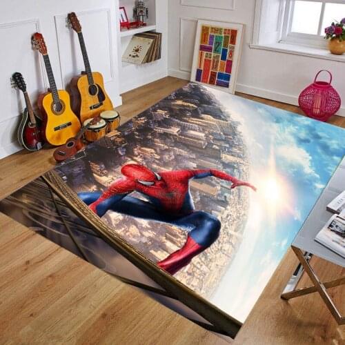 Disney Spiderman Doormat Carpet Mat Multiple Sizes Kitchen Room Bathroom Carpet Living Room Carpet Birthday Gift Decoration