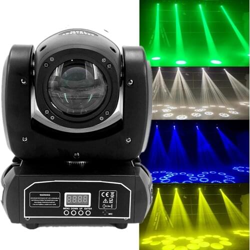 Mini LED Moving Head Light 120W Beam+Spot+ 8 Rotating Prisms Dj Dmx Stage Light Effect Lighting