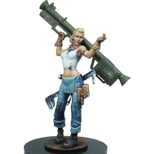 1/24 75mm Resin Model Kit figure GK, Rosie Donovan, Unassembled and unpainted kit