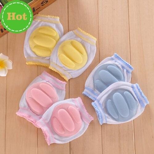 2 Pairs/lot Baby Knee Pads Infant Toddlers Kneepads Protector Children Leg Warmers 3 Colors For Baby Girl And Baby Boy