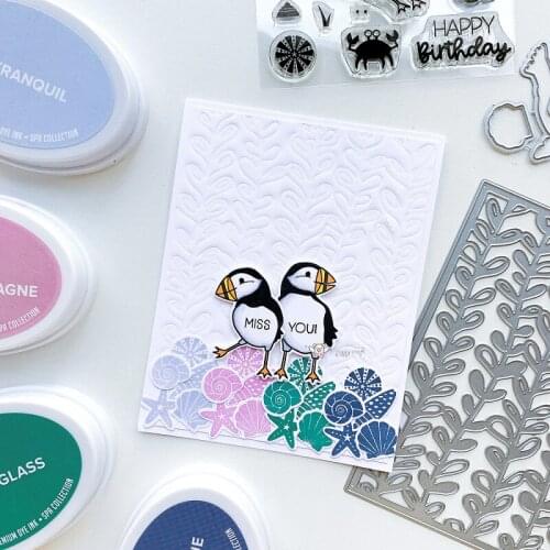 New Water plant leaf frame metal Cutting Dies Stencils DIY Scrapbooking Paper/photo Cards Embossing Dies