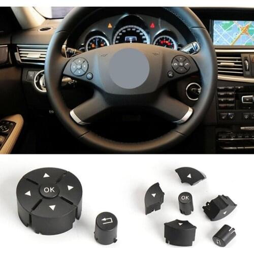 New Car Multi-function Steering Wheel Switch Buttons Phone Control Key For Mercedes BENZ W204 C-Class 2007-2010 W207 W212