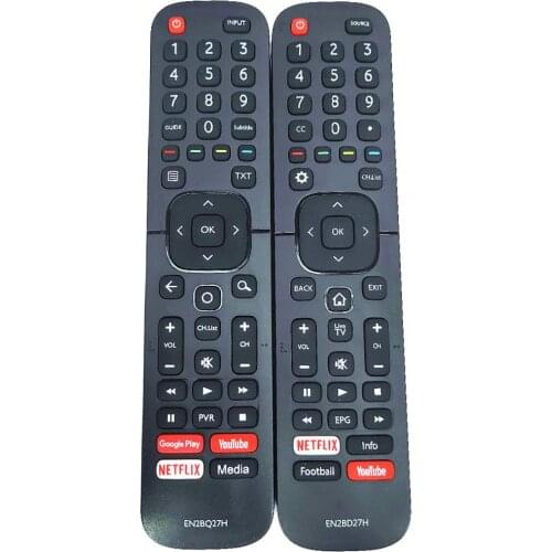 New Original EN2BQ27H EN2BD27H For Hisense Lcd Tv Remote Control With Netflix Youtube Fernbedienung