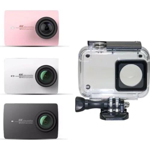 NEW Diving 40m Waterproof Case for Xiaomi Xiaoyi YI Sports Camera II 2 Case Xiaomi YI 4K Action Camera 2 Protective Housing