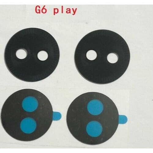 50pcs Original Rear Back Camera Glass Lens Cover For Motorola for Moto G6 Play with Ahesive Sticker Replacement Parts