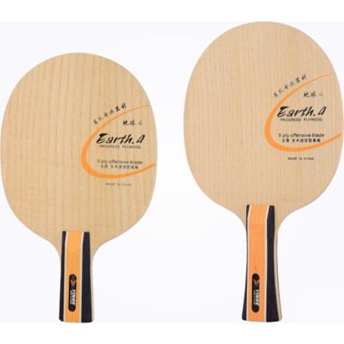 Original Galaxy Yinhe earth E-4 table tennis blade pure wood fast attack with loop table tennis rackets racquet sports