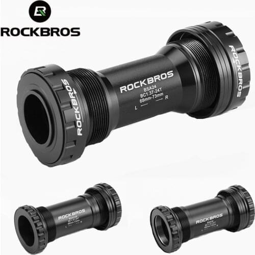 ROCKBROS Bicycle Bottom Bracket Ceramic Bearing Diameter BSA 68 73 MM 24-22mm For SRAM GXP DUB Shimano 6800 R8000 Crankset