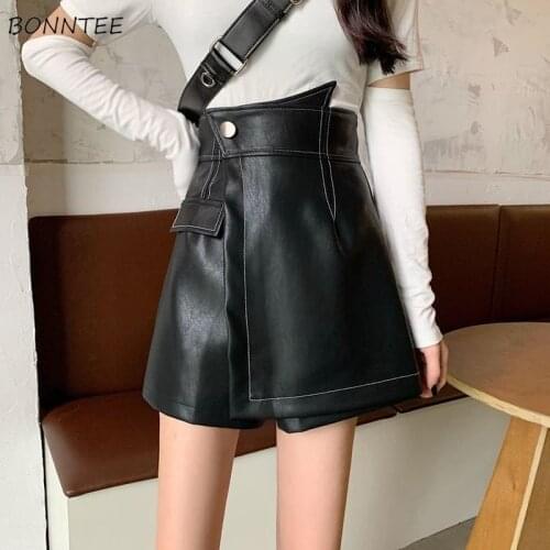 Shorts Womens New Design Loose High Waist Zipper Fly Korean Style Elegant Ladies All-match Trendy Casual Trousers Chic Bottom