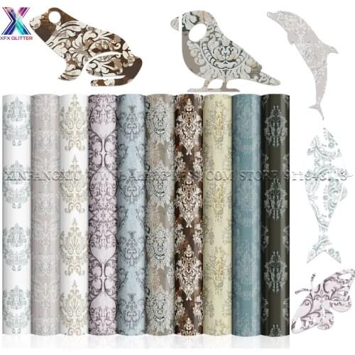 XFX Cricut Infusible Transfer Ink 30 Pcs 12*12 In Kolok Pattern DIY for Cricut Mug Press Maker Mouse Pad Explore Air 2 Wholesale