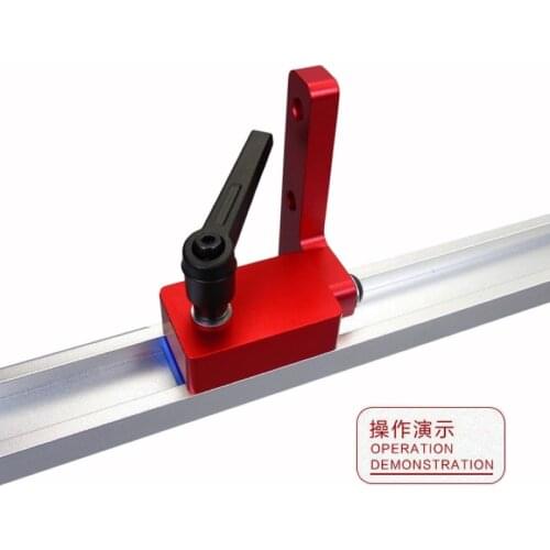 Type 30 Miter Track Stop for T-Slot T-Tracks Woodworking DIY tool
