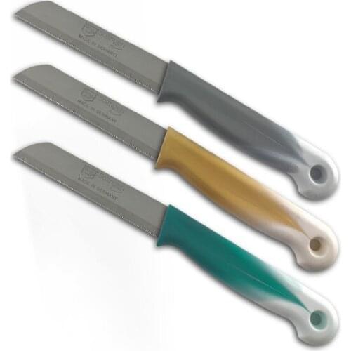 Trend 2021 Solingen Fruit and Vegetable Knife Serrated 3'lü Set посуда для кухни наборы set kitchen vaisselle platos