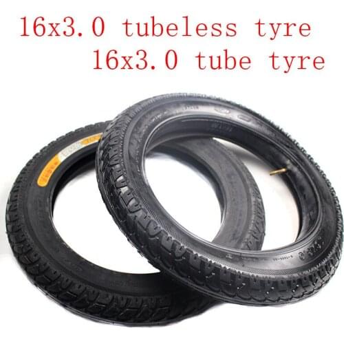 High quality electric bicycle tires 16x3.0 inner and outer tire or vacuum tire Electric Bicycle tire bike tyre 16*3.0 tyre