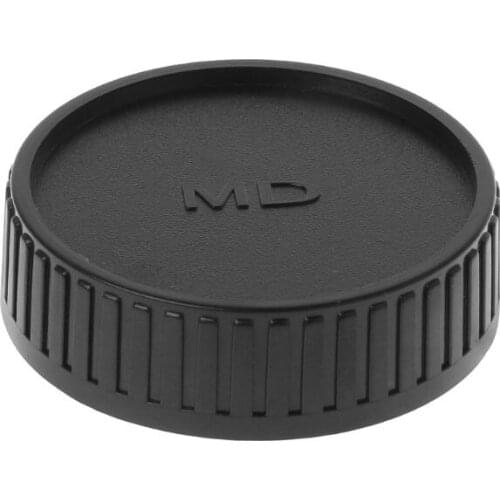 Rear Lens Body Camera Cover Set Dust Screw Mount Protection Plastic Black Replacement for Minolta MD X700 DF-1