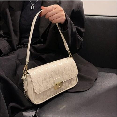 Women Checkered Printed leather Handbag Purse Crossbody Shoulder Chain Bag Luxury Brand Designer Fashion Clutch Wallet Evening