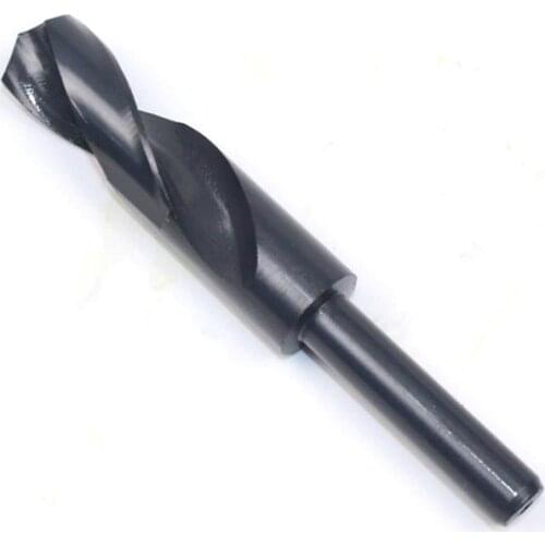 1Pc 28mm 28.5mm 29mm 29.5mm HSS Reduced Straight Crank Twist Drill Bit Shank Dia 12.7mm for Wood Steel Plastic Aluminum Metal