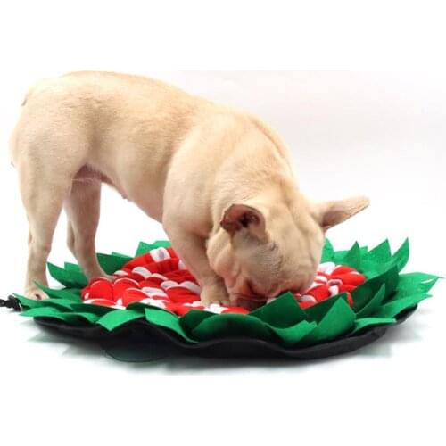 1pc Pet Snuffle Feeding Mat Plush Suction Cup Dog Snuffle Mat Puppy Snuffle Toy Pet Supplies Pet Accessories Dog Favors