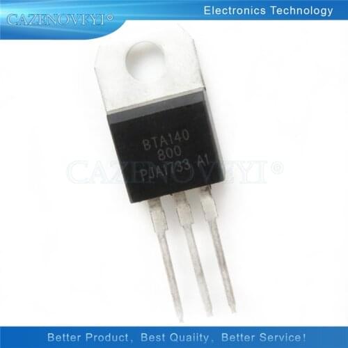 10pcs/lot BTA140-800 BTA140 25A 800V 140-800 TO-220 In Stock